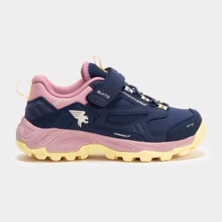 Joma Quito Jr 25 Waterproof Granatowo Różowe - buty trekkingowe dla dzieci