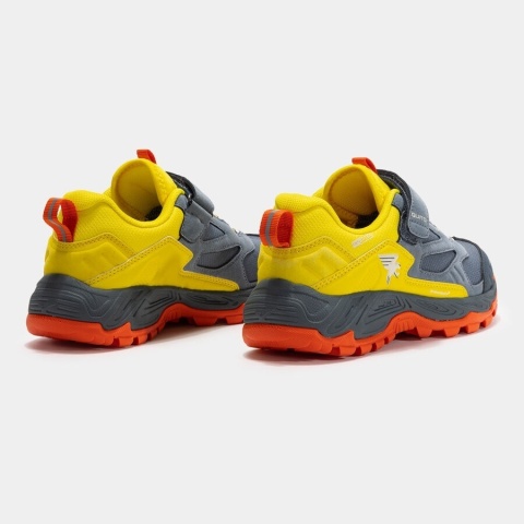 Joma Quito Jr 25 Waterproof Szaro Żółte - buty trekkingowe dla dzieci