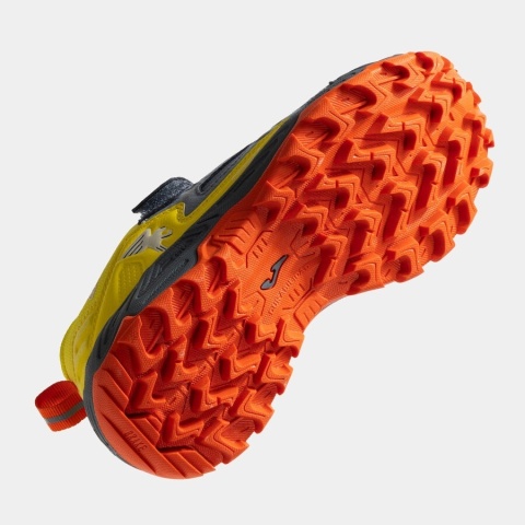Joma Quito Jr 25 Waterproof Szaro Żółte - buty trekkingowe dla dzieci