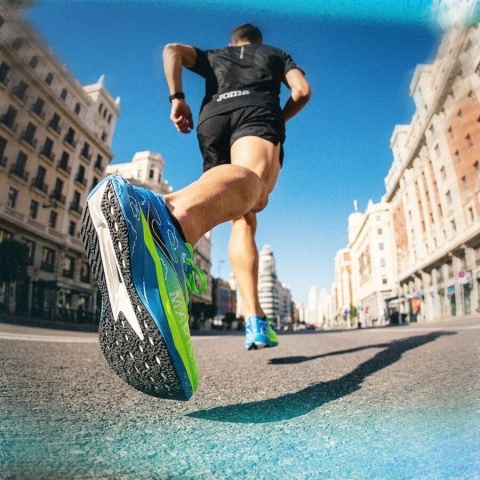 Buty do biegania Joma R.5000 Madrid męskie zielono-niebieskie