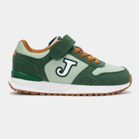 Joma Tornado Jr 26 Biało Zielone Buty Sportowe Casual Dziecięce