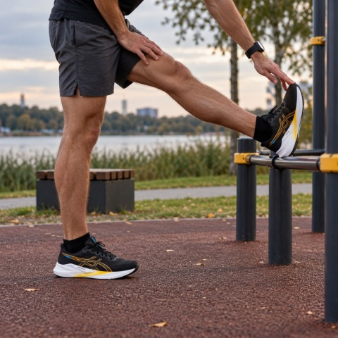 Asics Versablast 4 męskie czarne - buty biegowe na asfalt i bieżnię