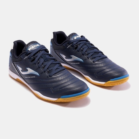 Joma Maxima 2303 granatowo-niebieskie - buty do futsalu