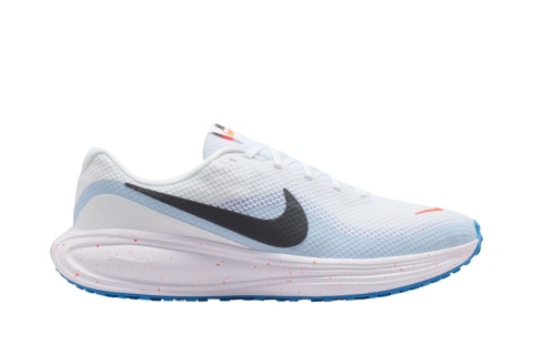 Buty do biegania Nike Revolution 8 męskie biało-błękitne HJ9198-108
