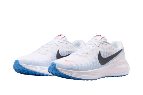 Buty do biegania Nike Revolution 8 męskie biało-błękitne HJ9198-108