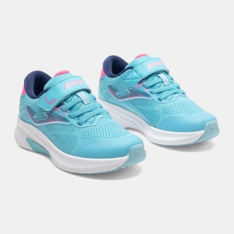 Buty sportowe dla dzieci Joma Hispalis Jr błękitno-różowe