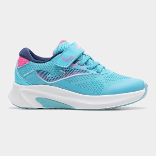 Buty sportowe dla dzieci Joma Hispalis Jr błękitno-różowe