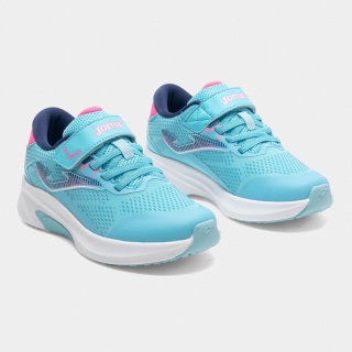Buty sportowe dla dzieci Joma Hispalis Jr błękitno-różowe