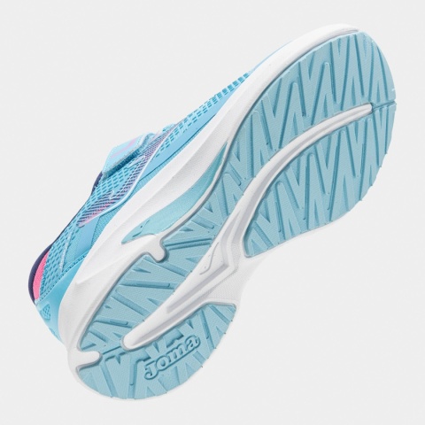 Buty sportowe dla dzieci Joma Hispalis Jr błękitno-różowe