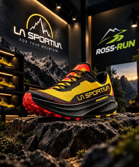 La Sportiva Prodigio 2 męskie żółto-czarne - buty trailowe