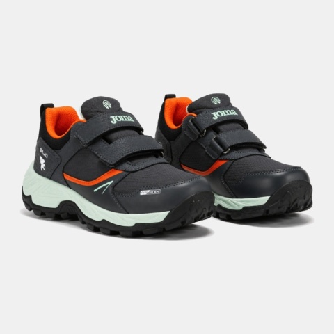 Joma Sajo Jr ciemnoszare - wodoodporne buty trailowe dziecięce