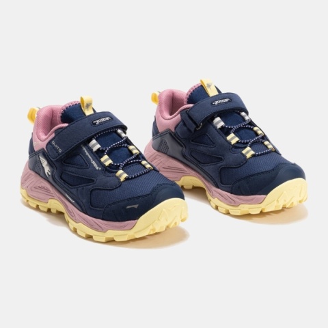 Joma Quito Jr Waterproof granatowo-różowe - buty trekkingowe dziecięce