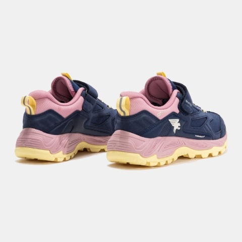 Joma Quito Jr Waterproof granatowo-różowe - buty trekkingowe dziecięce
