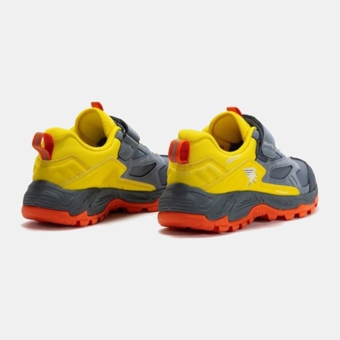 Joma Quito Jr Waterproof szaro-żółte - buty trekkingowe dziecięce