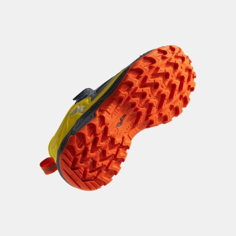 Joma Quito Jr Waterproof szaro-żółte - buty trekkingowe dziecięce