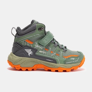 Buty trekkingowe dla dzieci Joma Utah Jr Waterproof khaki-pomarańczowe