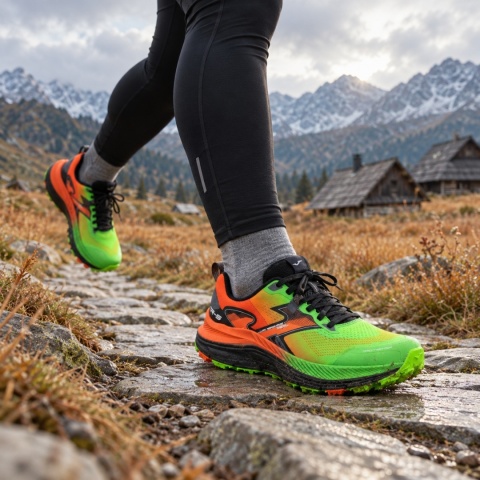 Joma TR-5 unisex jasnozielone - buty trailowe na ultra