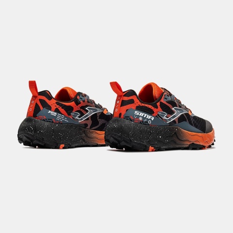 Buty trailowe Joma Sima męskie czarno-pomarańczowe