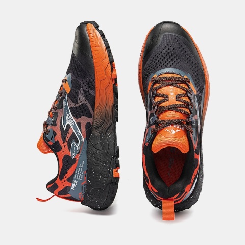 Buty trailowe Joma Sima męskie czarno-pomarańczowe