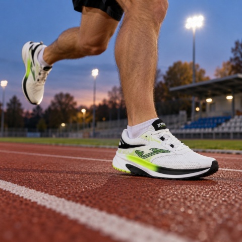 Joma Active męskie białe - buty biegowe na asfalt