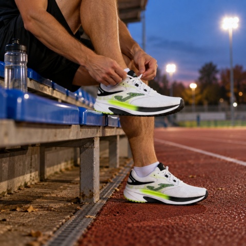 Joma Active męskie białe - buty biegowe na asfalt