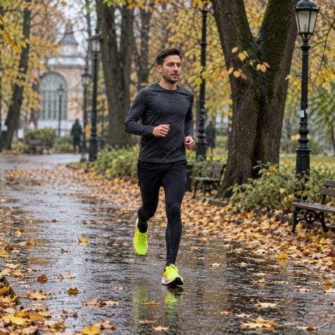 Joma Active męskie żółte fluo - buty biegowe na asfalt