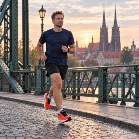 Joma Titanium męskie pomarańczowe - buty biegowe na asfalt