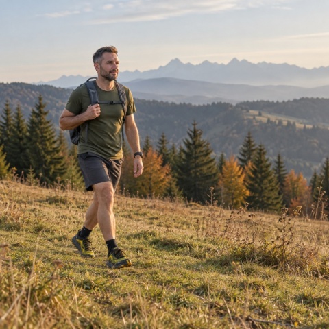 Joma Trek męskie khaki - buty trailowe na długie dystanse