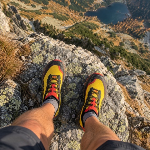 La Sportiva Prodigio 2 męskie żółto-czarne - buty trailowe